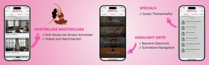 2501_DONNA App neue Funktionen